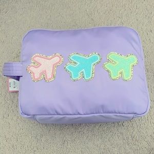 Stoney Clover Lane Airplane Patch Large Pouch